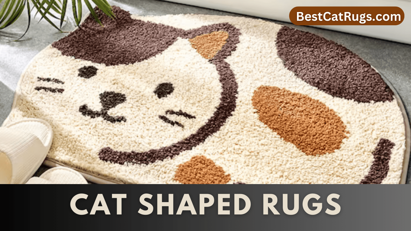 cat shaped rugs