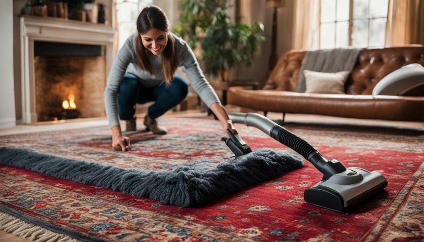 how do you clean wool rugs