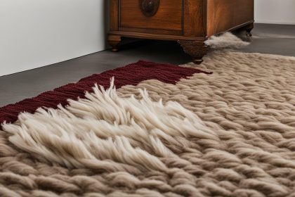 how long do wool rugs shed