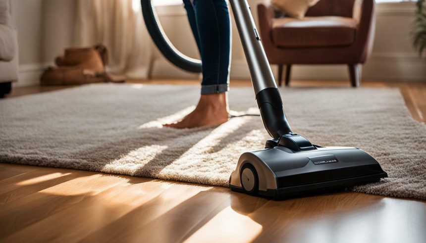 how to clean area rugs on hardwood floors