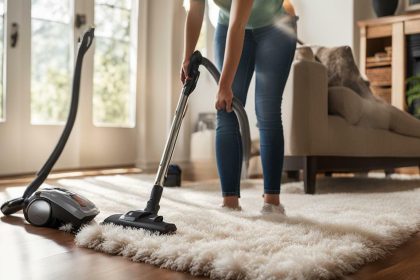 how to clean fuzzy rugs