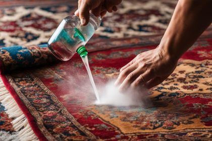 how to clean oriental rugs at home