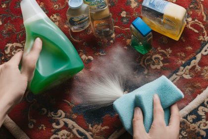 how to clean persian rugs