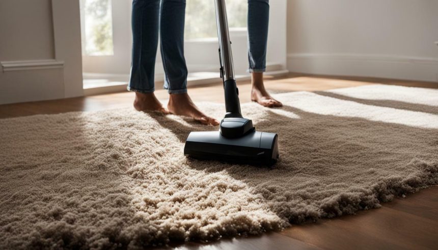 how to clean rugs at home