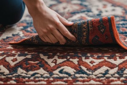 how to get rugs to stay in place