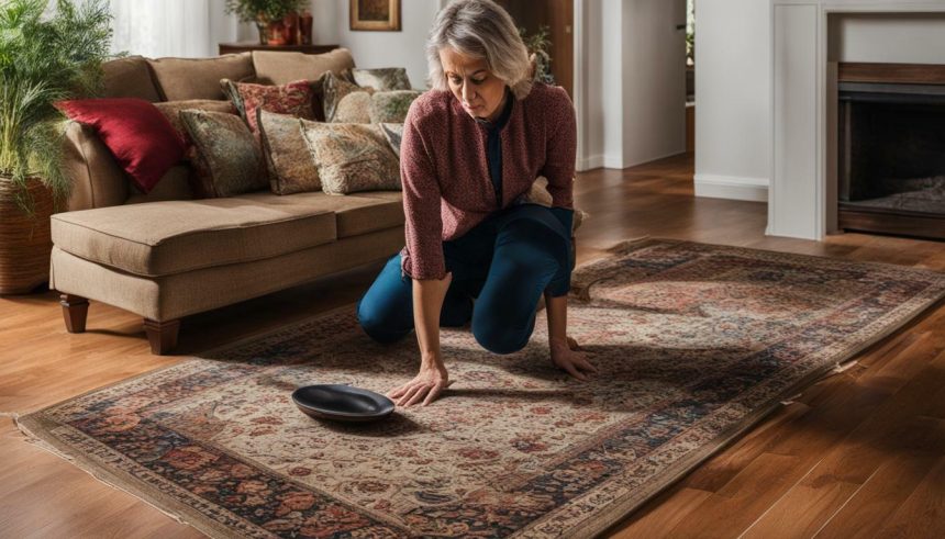 how to keep area rugs from sliding