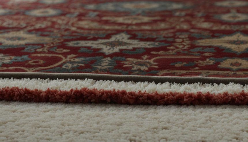 how to keep area rugs in place on carpet