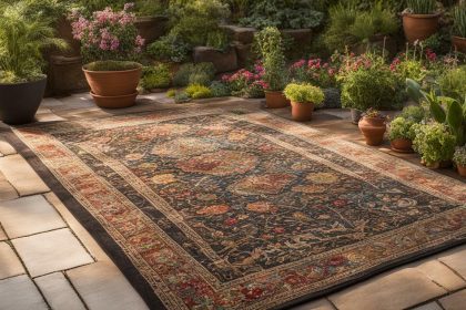 how to keep outdoor rugs from blowing away