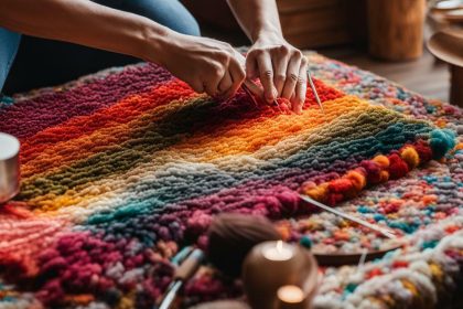 how to make punch needle rugs