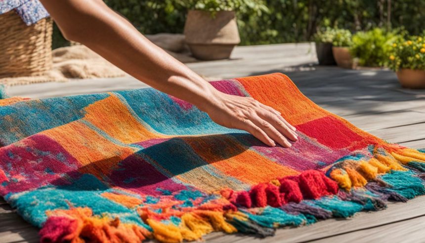 how to wash washable rugs