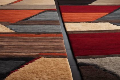 the two area rugs shown are similar. what is the length of the larger rug?