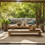 what are outdoor rugs made of